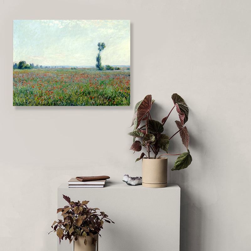 Vivolux | Farmfield Wanddekoration Impressionismus Stil Leinwanddruck, mehrere Größen verfügbar