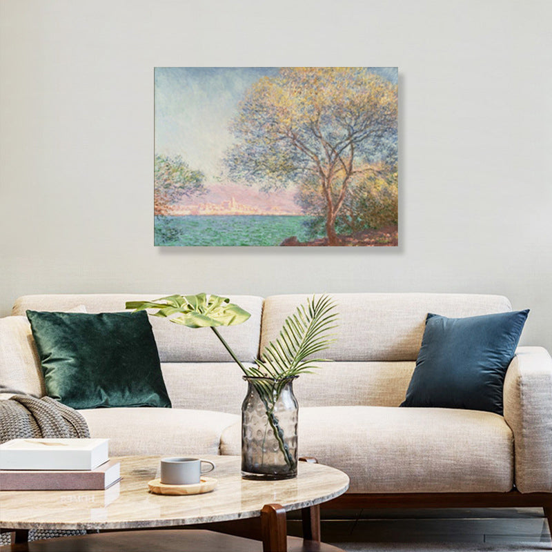 Vivolux | Farmfield Wanddekoration Impressionismus Stil Leinwanddruck, mehrere Größen verfügbar