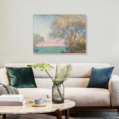 Vivolux | Farmfield Wanddekoration Impressionismus Stil Leinwanddruck, mehrere Größen verfügbar