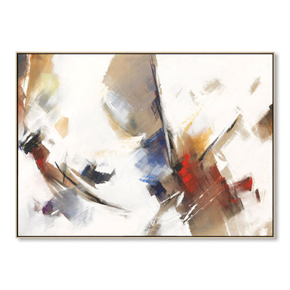 Vivolux | Braun Neu Abstract Leinwand Texturiert Modern Kunst Stil Lounge Wand Dekor, Verschiedene Größen