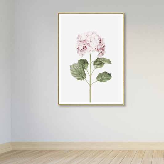 Vivolux | Textured Botanische Malerei Leinwanddruck Zeitgenössische Wandkunst für Mädchen Schlafzimmer
