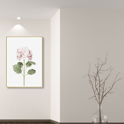 Vivolux | Textured Botanische Malerei Leinwanddruck Zeitgenössische Wandkunst für Mädchen Schlafzimmer