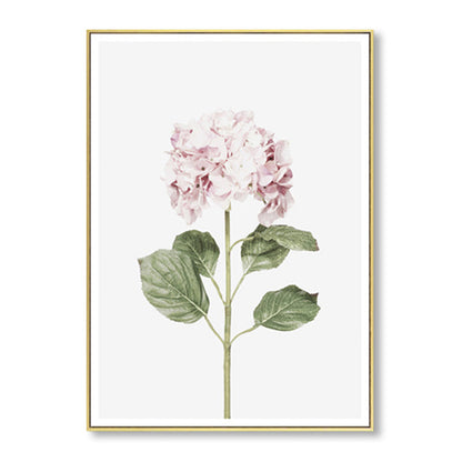 Vivolux | Textured Botanische Malerei Leinwanddruck Zeitgenössische Wandkunst für Mädchen Schlafzimmer