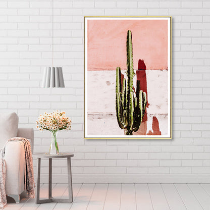 Vivolux | Textured Botanische Malerei Leinwanddruck Zeitgenössische Wandkunst für Mädchen Schlafzimmer