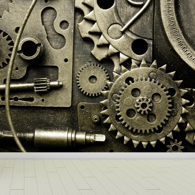 Vivolux | Fotografie Stil Metal Gear Muurschildering Wanddecoratie Gigantische Wandbekleding für Esszimmer, Aangepast