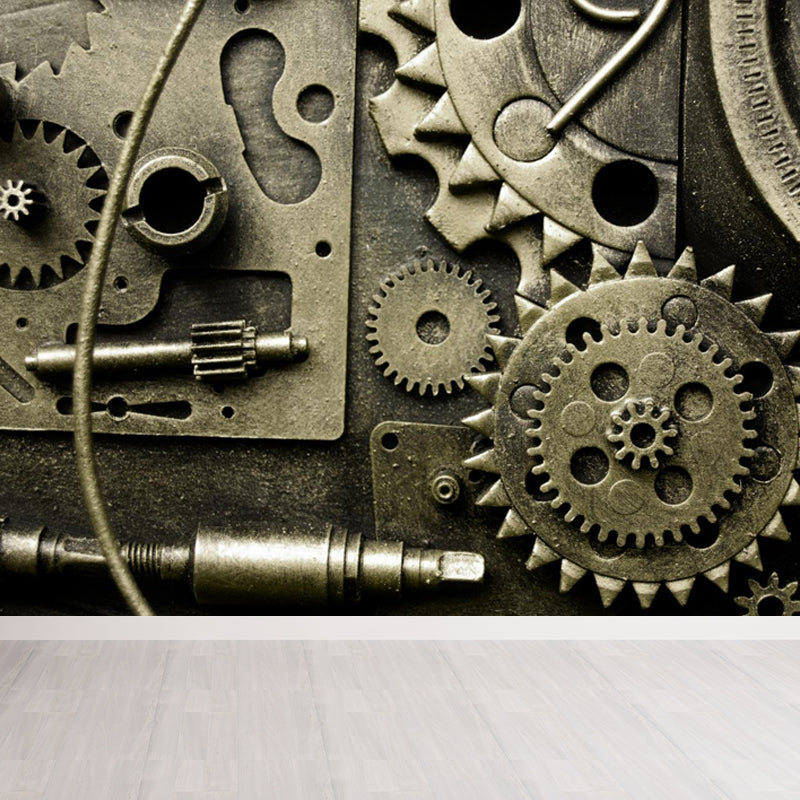 Vivolux | Fotografie Stil Metal Gear Muurschildering Wanddecoratie Gigantische Wandbekleding für Esszimmer, Aangepast