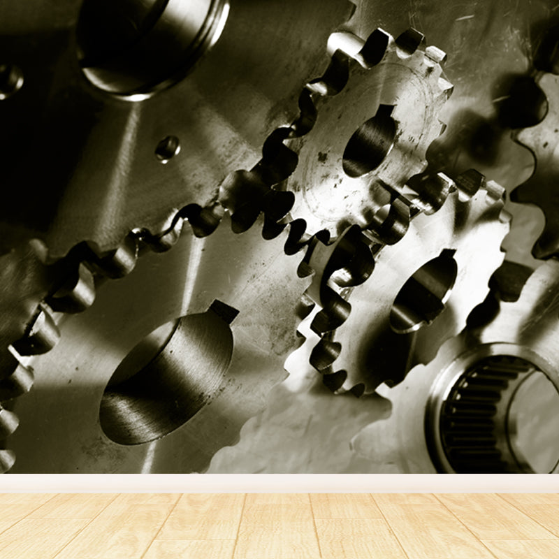 Vivolux | Fotografie Stil Metal Gear Muurschildering Wanddecoratie Gigantische Wandbekleding für Esszimmer, Aangepast