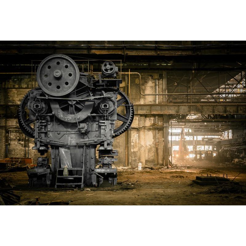 Vivolux | Fotografie Stil Metal Gear Muurschildering Wanddecoratie Gigantische Wandbekleding für Esszimmer, Aangepast