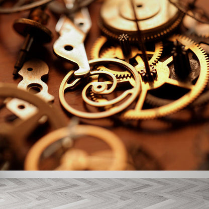 Vivolux | Fotografie Stil Metal Gear Muurschildering Wanddecoratie Gigantische Wandbekleding für Esszimmer, Aangepast