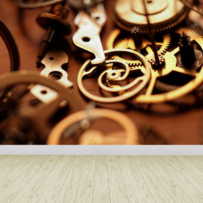 Vivolux | Fotografie Stil Metal Gear Muurschildering Wanddecoratie Gigantische Wandbekleding für Esszimmer, Aangepast