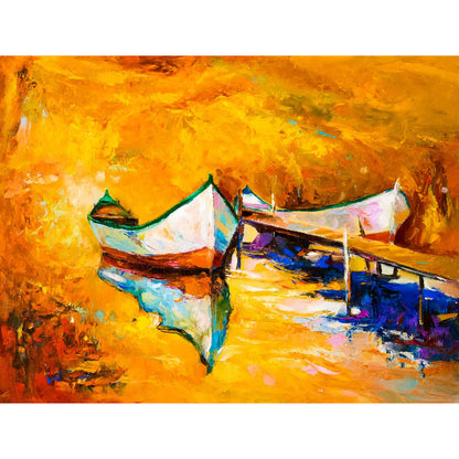 Vivolux | Klassische Außen Landschaft Wandtattoo Aufkleber Helle Farbe Fleckenbeständige Wanddekoration für Badezimmer