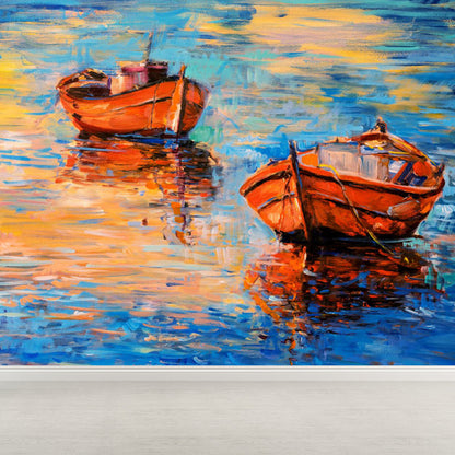 Vivolux | Klassische Außen Landschaft Wandtattoo Aufkleber Helle Farbe Fleckenbeständige Wanddekoration für Badezimmer