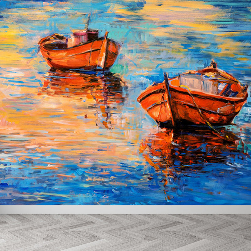 Vivolux | Klassische Außen Landschaft Wandtattoo Aufkleber Helle Farbe Fleckenbeständige Wanddekoration für Badezimmer