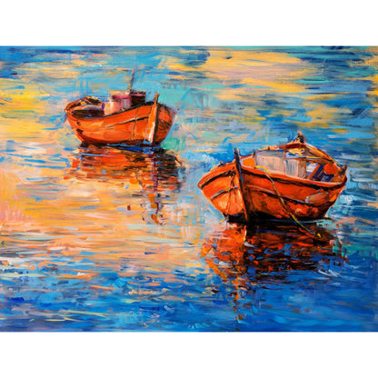 Vivolux | Klassische Außen Landschaft Wandtattoo Aufkleber Helle Farbe Fleckenbeständige Wanddekoration für Badezimmer