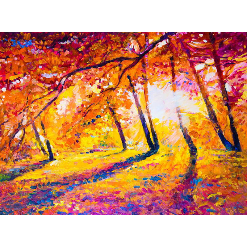 Vivolux | Klassische Außen Landschaft Wandtattoo Aufkleber Helle Farbe Fleckenbeständige Wanddekoration für Badezimmer