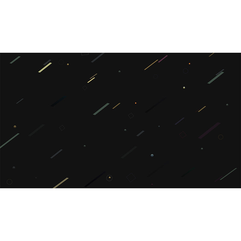 Vivolux | Ganz geometrische Wandverkleidung Wandgemälde dunkle Farbe Vliesstoff Wandkunst für Dekor, maßgeschneiderte Größen