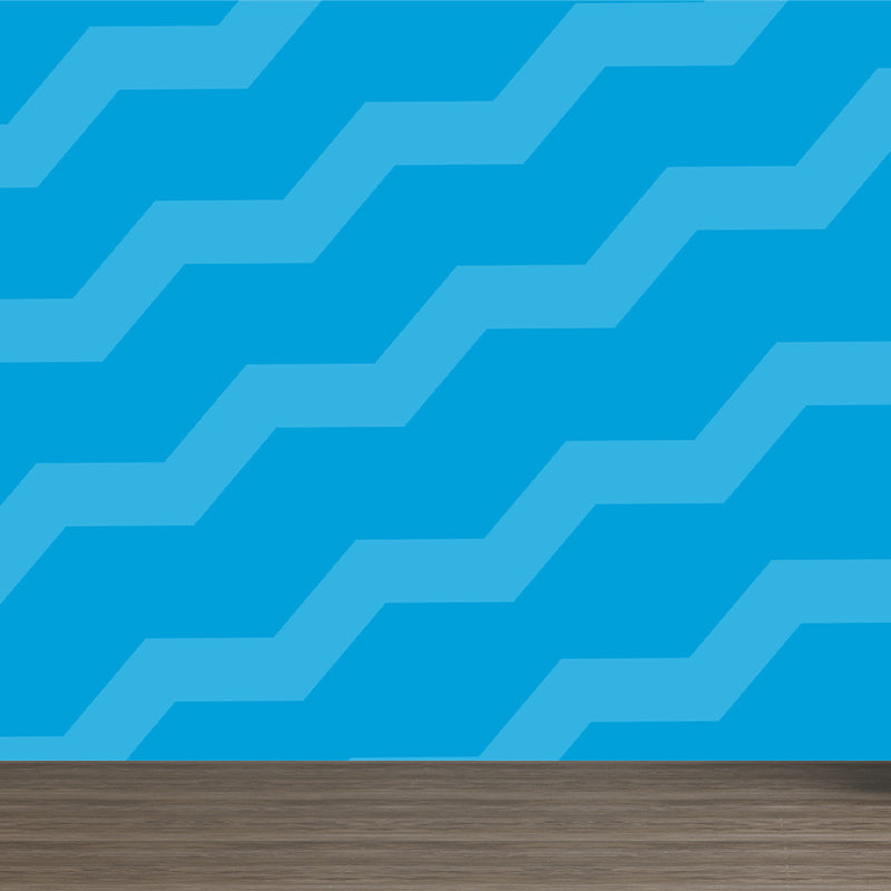 Vivolux | Ganz geometrische Wandverkleidung Wandgemälde dunkle Farbe Vliesstoff Wandkunst für Dekor, maßgeschneiderte Größen