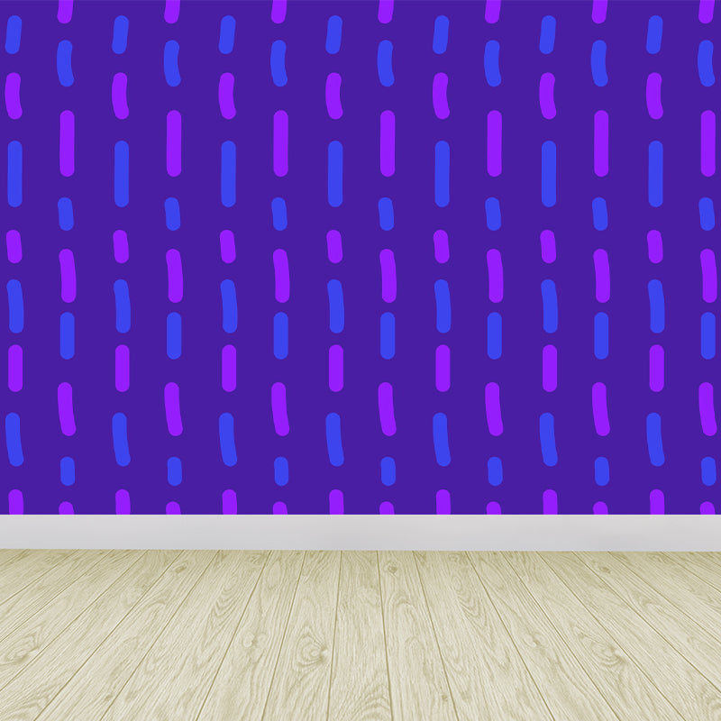 Vivolux | Ganz geometrische Wandverkleidung Wandgemälde dunkle Farbe Vliesstoff Wandkunst für Dekor, maßgeschneiderte Größen