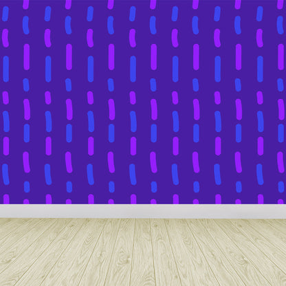 Vivolux | Ganz geometrische Wandverkleidung Wandgemälde dunkle Farbe Vliesstoff Wandkunst für Dekor, maßgeschneiderte Größen