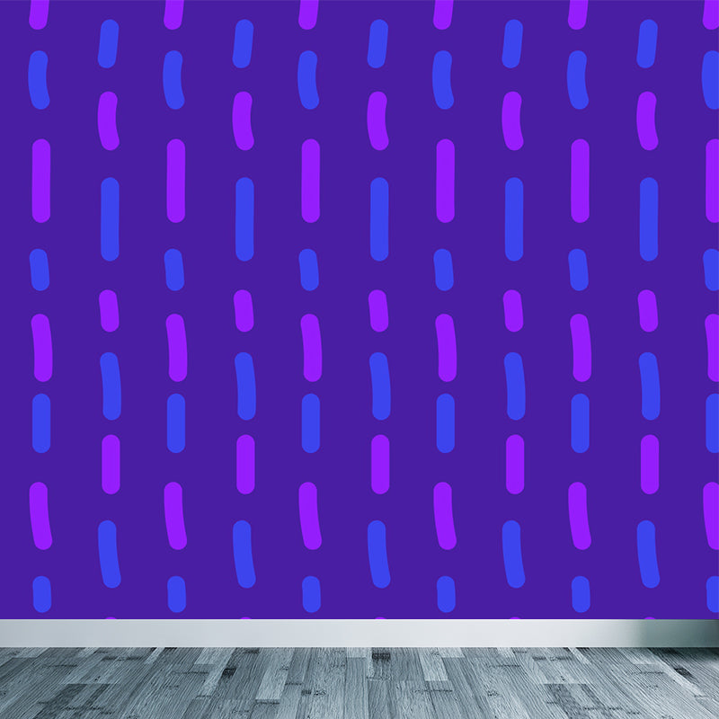 Vivolux | Ganz geometrische Wandverkleidung Wandgemälde dunkle Farbe Vliesstoff Wandkunst für Dekor, maßgeschneiderte Größen