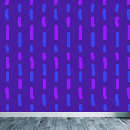 Vivolux | Ganz geometrische Wandverkleidung Wandgemälde dunkle Farbe Vliesstoff Wandkunst für Dekor, maßgeschneiderte Größen