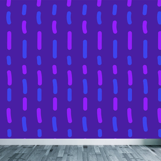 Vivolux | Ganz geometrische Wandverkleidung Wandgemälde dunkle Farbe Vliesstoff Wandkunst für Dekor, maßgeschneiderte Größen