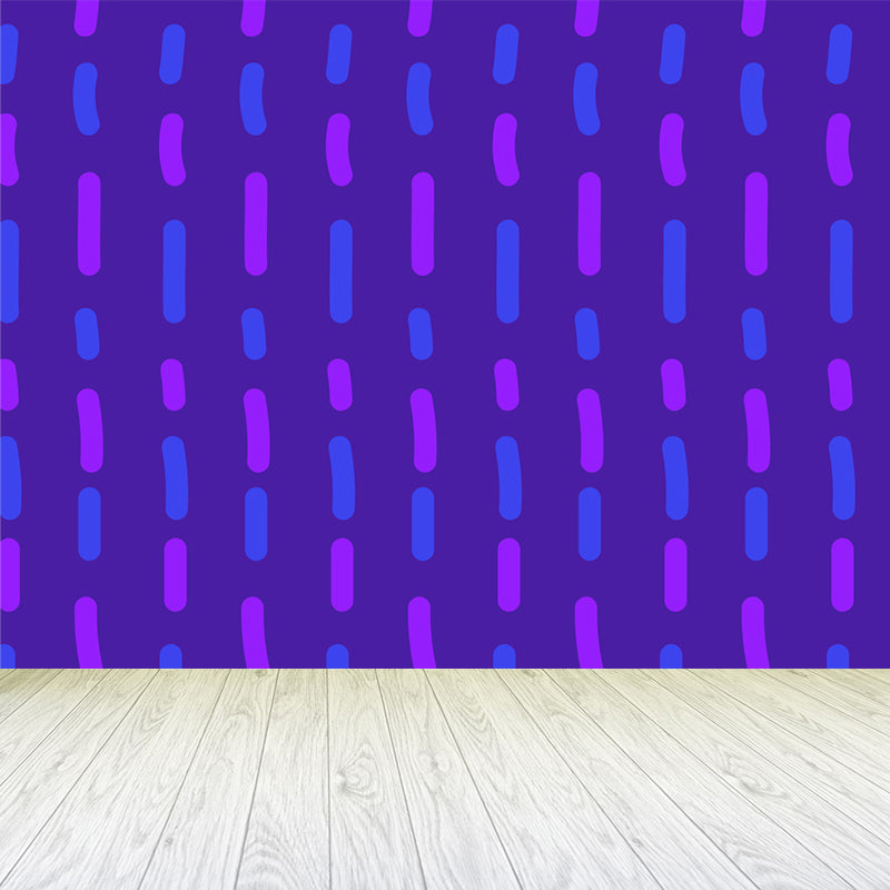 Vivolux | Ganz geometrische Wandverkleidung Wandgemälde dunkle Farbe Vliesstoff Wandkunst für Dekor, maßgeschneiderte Größen