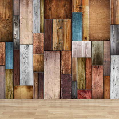 Vivolux | Donkere Kleur Steampunk Behang Volledige Maat Metaal Effect Wanddecoratie voor Thuisinterieur