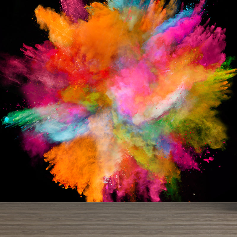 Vivolux | Grote Exploderende Regenboog Behang Muurafbeelding Vlekbestendige Moderne Woonkamer Wanddecoratie