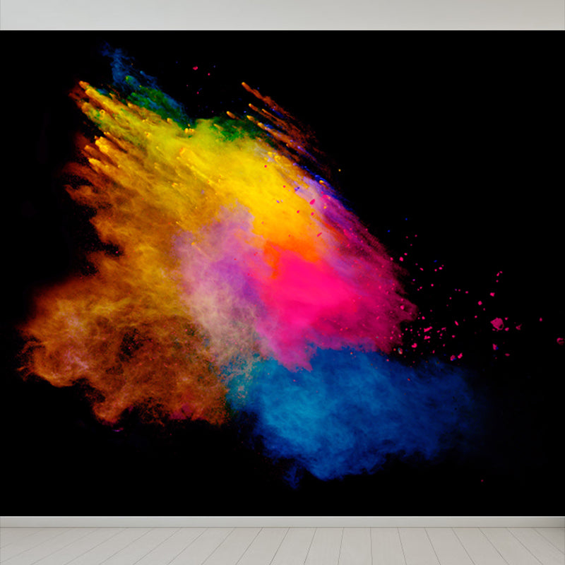 Vivolux | Grote Exploderende Regenboog Behang Muurafbeelding Vlekbestendige Moderne Woonkamer Wanddecoratie