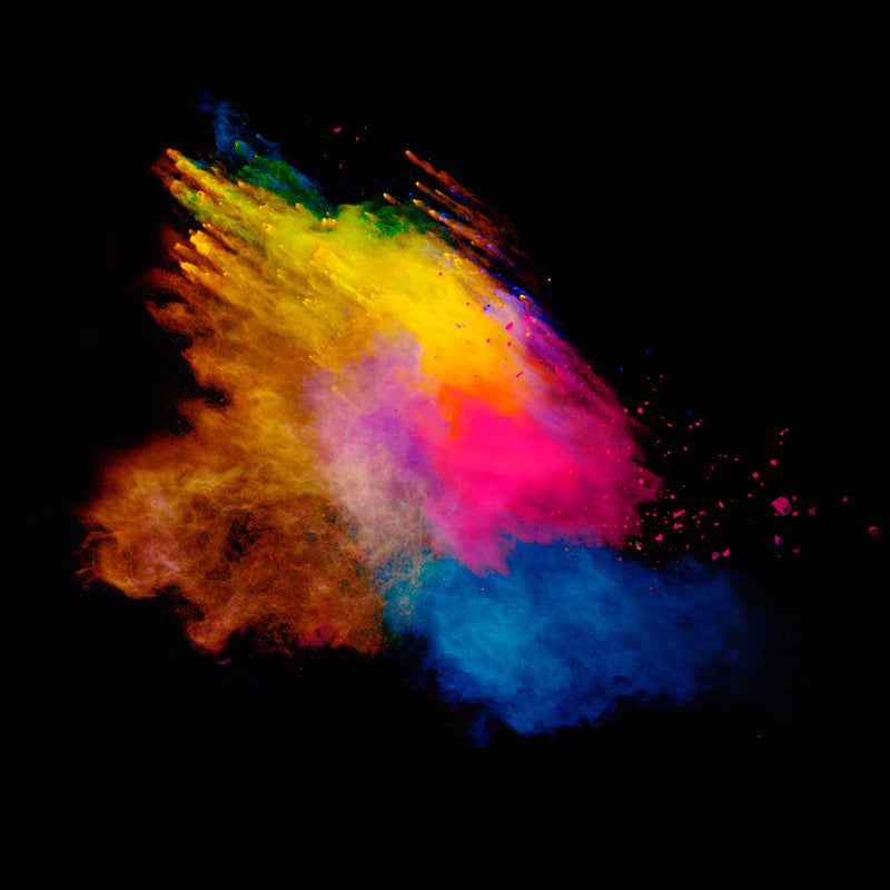 Vivolux | Grote Exploderende Regenboog Behang Muurafbeelding Vlekbestendige Moderne Woonkamer Wanddecoratie