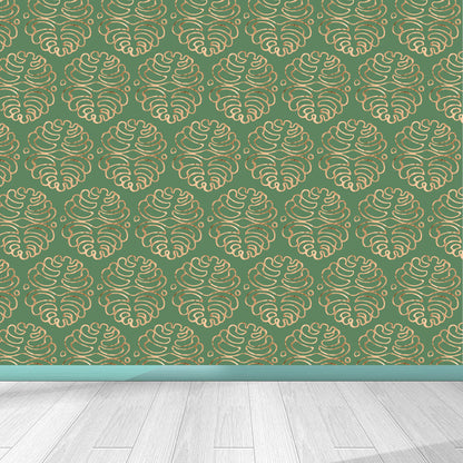 Vivolux | Zachte Kleur Moiré Patroon Behang Vlekbestendige Moderne Badkamer Wandbekleding
