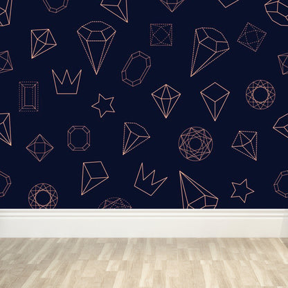 Vivolux | Pastel kleur Moderne wandschildering Behang Universum landschap Wandbekleding voor gastenkamer