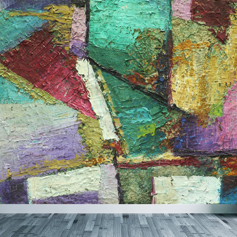 Vivolux | Nicht-gewebtes dekoratives Wandbild klassisches abstraktes Muster Wandverkleidung, maßgeschneidert bedruckt