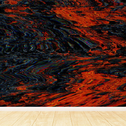 Vivolux | Großes abstraktes Muster Tapete dekorative zeitgenössische Esszimmer Wandkunst