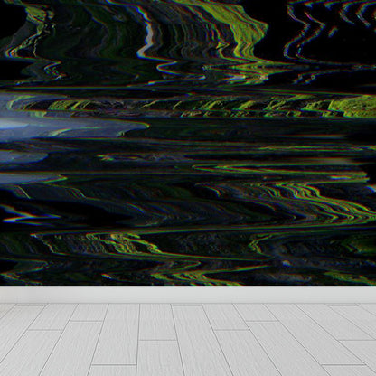 Vivolux | Großes abstraktes Muster Tapete dekorative zeitgenössische Esszimmer Wandkunst