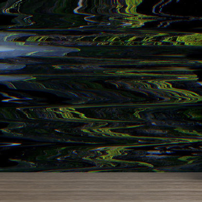 Vivolux | Großes abstraktes Muster Tapete dekorative zeitgenössische Esszimmer Wandkunst