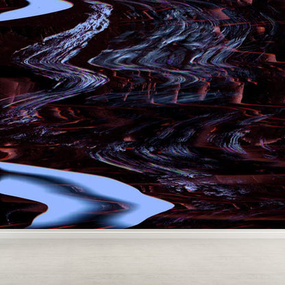 Vivolux | Großes abstraktes Muster Tapete dekorative zeitgenössische Esszimmer Wandkunst