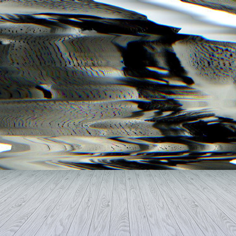 Vivolux | Großes abstraktes Muster Tapete dekorative zeitgenössische Esszimmer Wandkunst