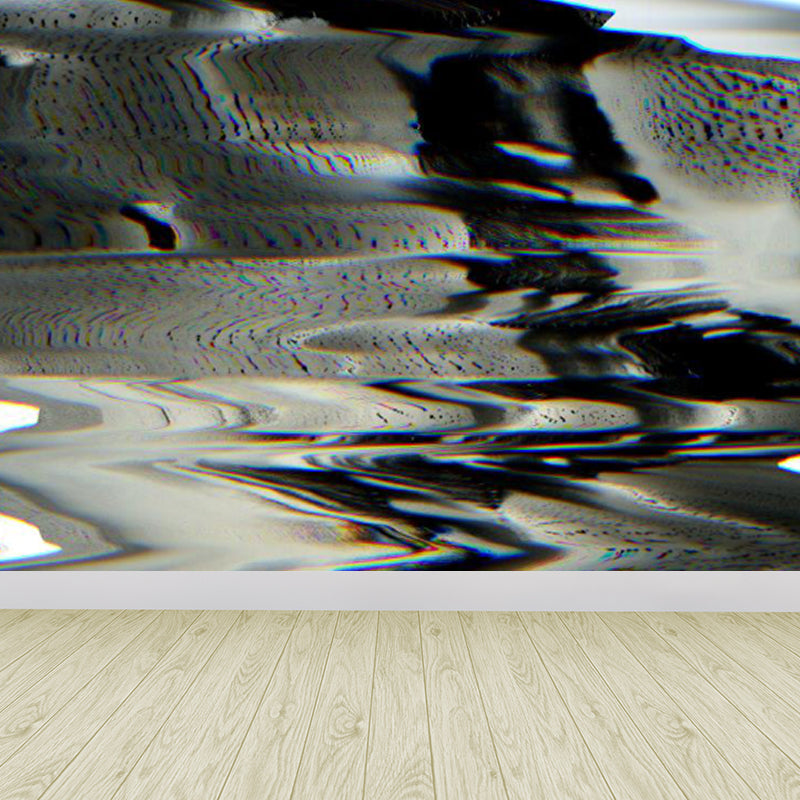 Vivolux | Großes abstraktes Muster Tapete dekorative zeitgenössische Esszimmer Wandkunst