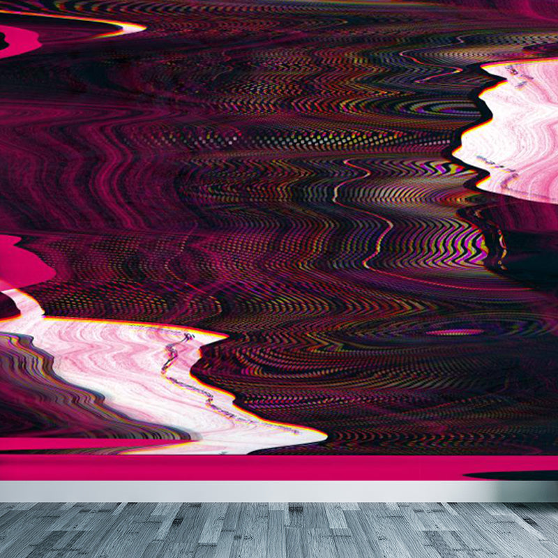 Vivolux | Großes abstraktes Muster Tapete dekorative zeitgenössische Esszimmer Wandkunst