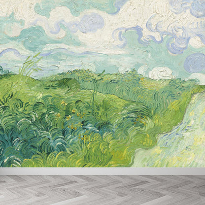 Vivolux | Klassische Ölmalerei Wandmural Pastellfarbe Dekorative Wandkunst für das Wohnzimmer