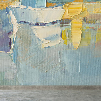 Vivolux | Klassische Ölmalerei Wandmural Pastellfarbe Dekorative Wandkunst für das Wohnzimmer