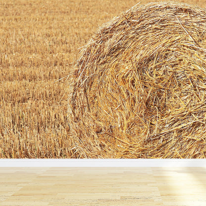 Vivolux | Große Stängel Stoppel Wandmalerei Dekor Wohnzimmer Naturszene Wandbekleidung in Lichtfarbe, Wasserdicht