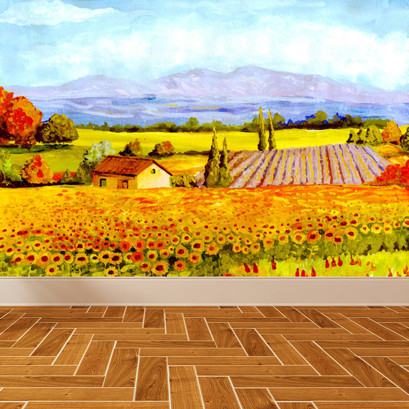 Vivolux | Natuurlijke landschapsmuurdecoratie Klassieke decoratieve woonkamer wandkunst, aangepaste maat beschikbaar