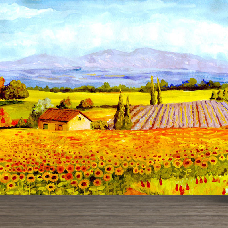 Vivolux | Natuurlijke landschapsmuurdecoratie Klassieke decoratieve woonkamer wandkunst, aangepaste maat beschikbaar