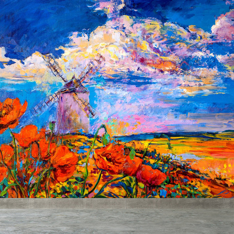 Vivolux | Natuurlijke landschapsmuurdecoratie Klassieke decoratieve woonkamer wandkunst, aangepaste maat beschikbaar