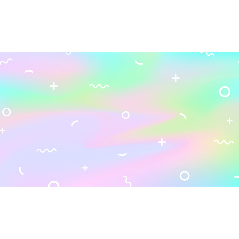 Vivolux | Geometrisch Muurbehang Zachte Kleur Moderne Stijl Wanddecoratie voor Jongeren Slaapkamer