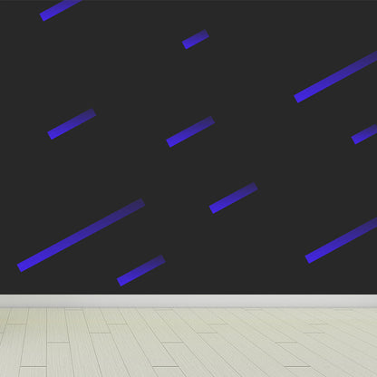 Vivolux | Geometrisch Muurbehang Zachte Kleur Moderne Stijl Wanddecoratie voor Jongeren Slaapkamer