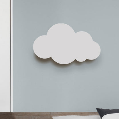 Vivolux | Cartoon LED Wandmontageverlichting Roze/Geel/Blauw Wolk Oppervlak Wandlamp met Metalic Lampenkap